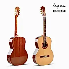 KAYSEN CG200 Natural Sapeli Maun Klasik Gitar