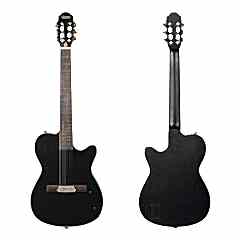 Tayste CG-100EQ BK Silent Elektro Klasik Gitar